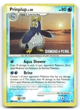 Prinplup 58/130 Diamond & Pearl Reverse Holo DMG Pokemon on eBay