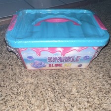 Sparkle Slime Kit Kids' Craft Kit with Plastic Storage Box, MPN K0023SMYK