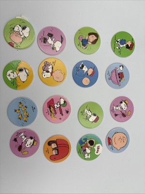 1990 s Charlie Brown POGS Milk caps (hundreds)