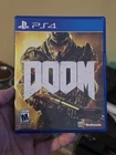 Doom 2016 Sony PlayStation 4 Game CIB Tested And Works