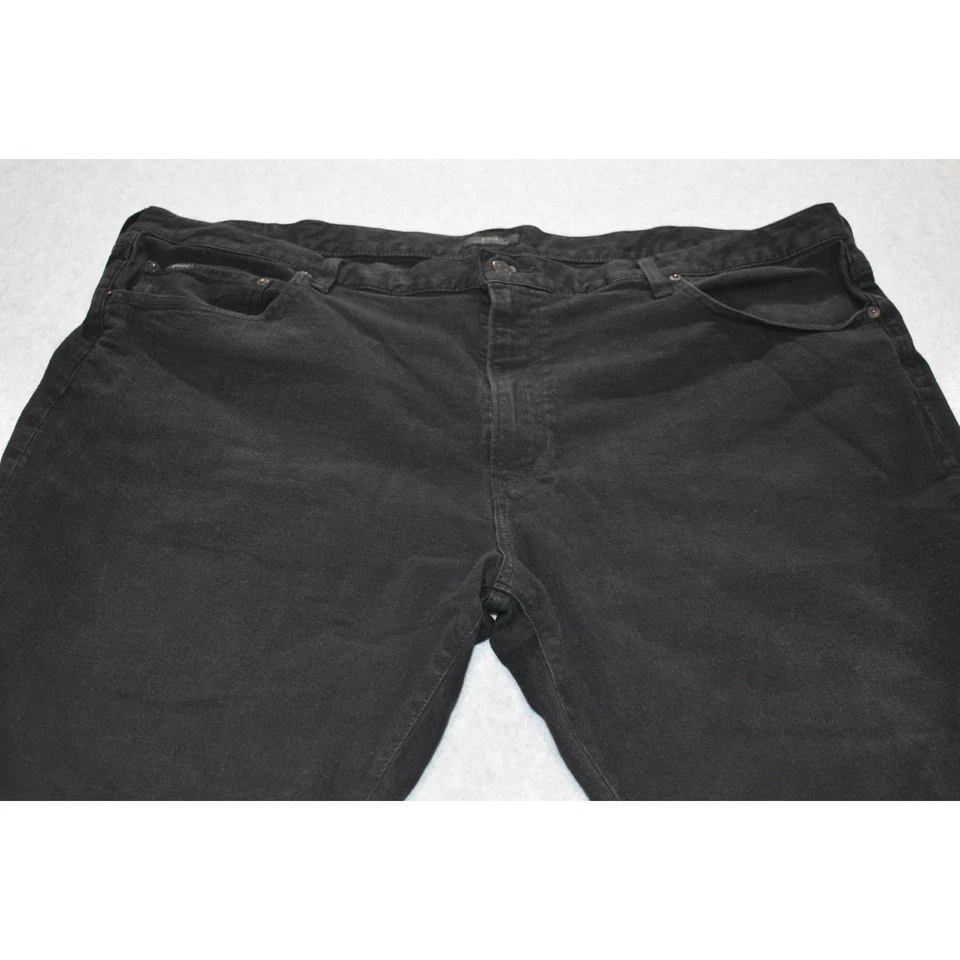 Polo Ralph Lauren Jeans Mens Size 48 x 32 Black Denim Hampton Relaxed Straight  - Image 3 of 4