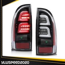 Led Tube Tail Lights Brake Lamps Fit For 2005-2015 Toyota Tacoma Left Right