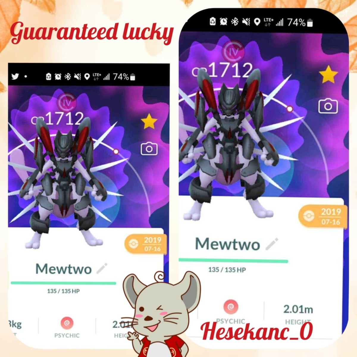 Pokmon Go - Armored Mewtwo 2019 - Guaranteed Lucky - Trade 20k or 1M dust | eBay Pokmon Go - Armored Mewtwo 2019 - Guaranteed Lucky - Trade 20k or 1M dust | eBay