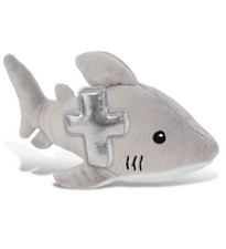 PLUSH CROSS - 6" PLUSH - SHARK