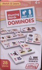 Rhyming Words Dominoes by Junior Learning