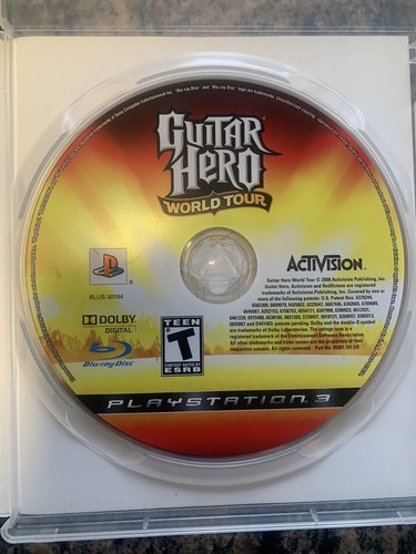 Guitar Hero World Tour Sony Playstation 3 PS3 Tested Works With Manual CIB - Picture 5 of 7