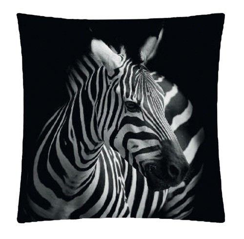Kissenhülle Fotodruck Kurzplüsch Kissenbezug Deko Kissen wild life ca. 40x40 cm - Bild 8 von 14