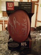 1999 NFL Draft Signed Football Featuring Donovan McNabb,Ricky Williams And...