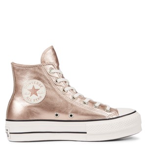 converse de cuero para mujer
