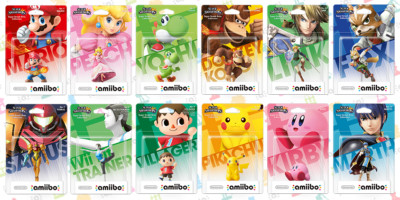 NEW Nintendo Super Smash Brothers Amiibo Series Sealed in Box Bros USA Version