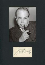 NOVELIST J. B. Priestley autograph, signed album page mounted