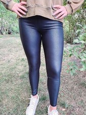 High Rise Full-Length Black Pebble Soft Leggings