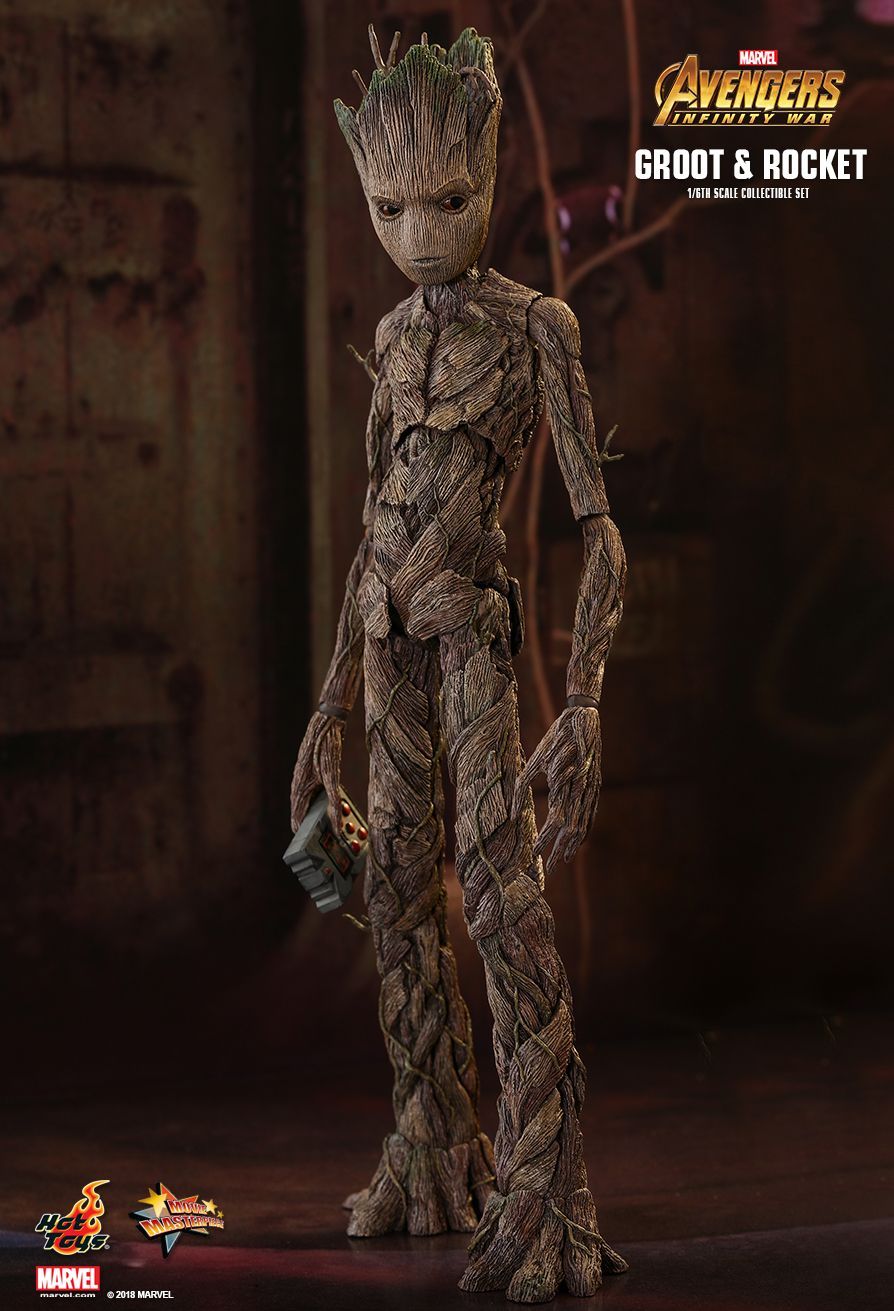 hot toys rocket infinity war