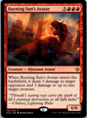 Magic the Gathering Burning Sun's Avatar Ixalan MTG Free Shipping!