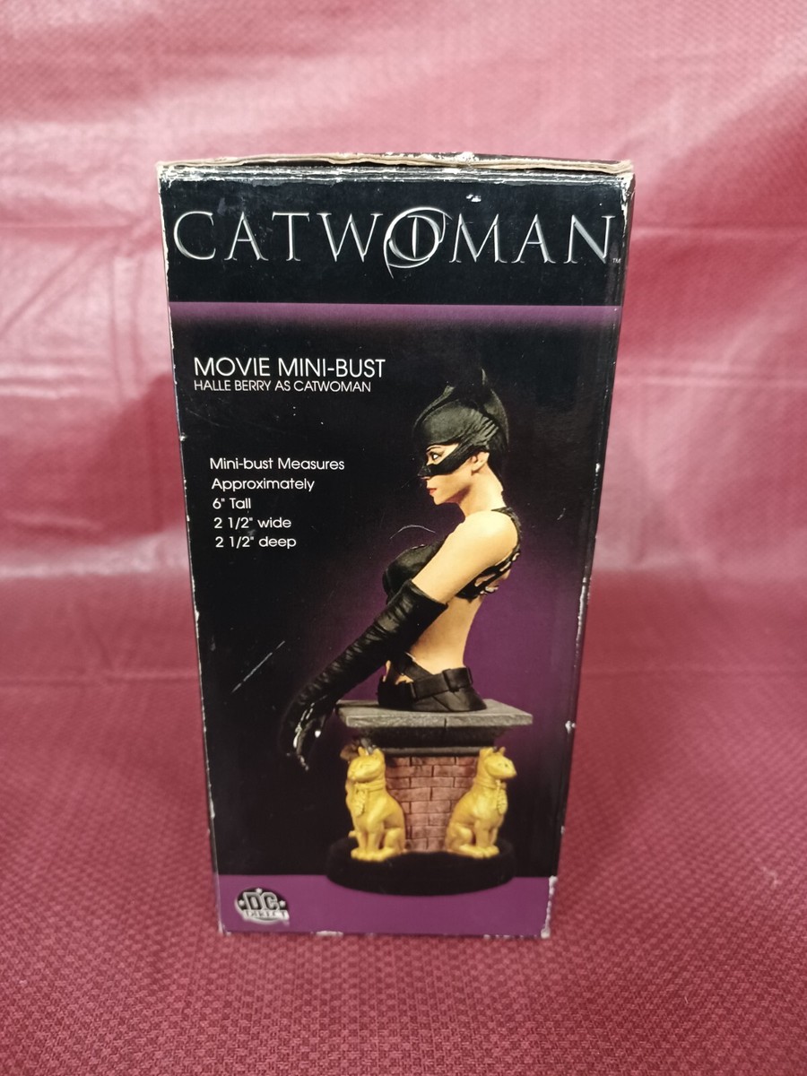 2004 DC Direct Halle Berry As Catwoman Movie 6 Mini Bust LE 1500 RARE Nib  177371923450