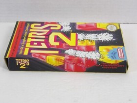 Vtg NES TETRIS 2 Box/Instructions/Cartridge 1993 Nintendo Video Game