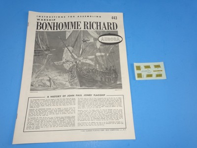 Aurora Bonhomme Richard 1966 Ship Model L2 | eBay Aurora Bonhomme Richard 1966 Ship Model L2 | eBay