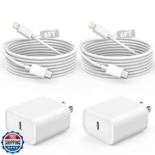 Fast Charger iPhone,Fast Apple Charger iPhone  Apple MFi Certified  2Pack USB C