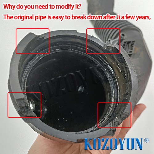 Charge pipe Boost pipe intake intercooler pipe for BMW S55 F80 M3 F82 M4 M2C - Picture 9 of 13
