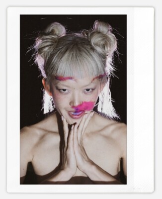 Art model Angel Instax Wide Instant Film Print