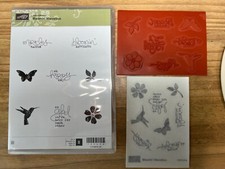 Stampin Up Stamp, stamp and die sets and punches - New and Used