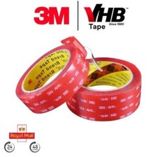 3M™ VHB™ Double Sided Tape Heavy Duty Pads Strong Sticky Grey  Roll Adhesive