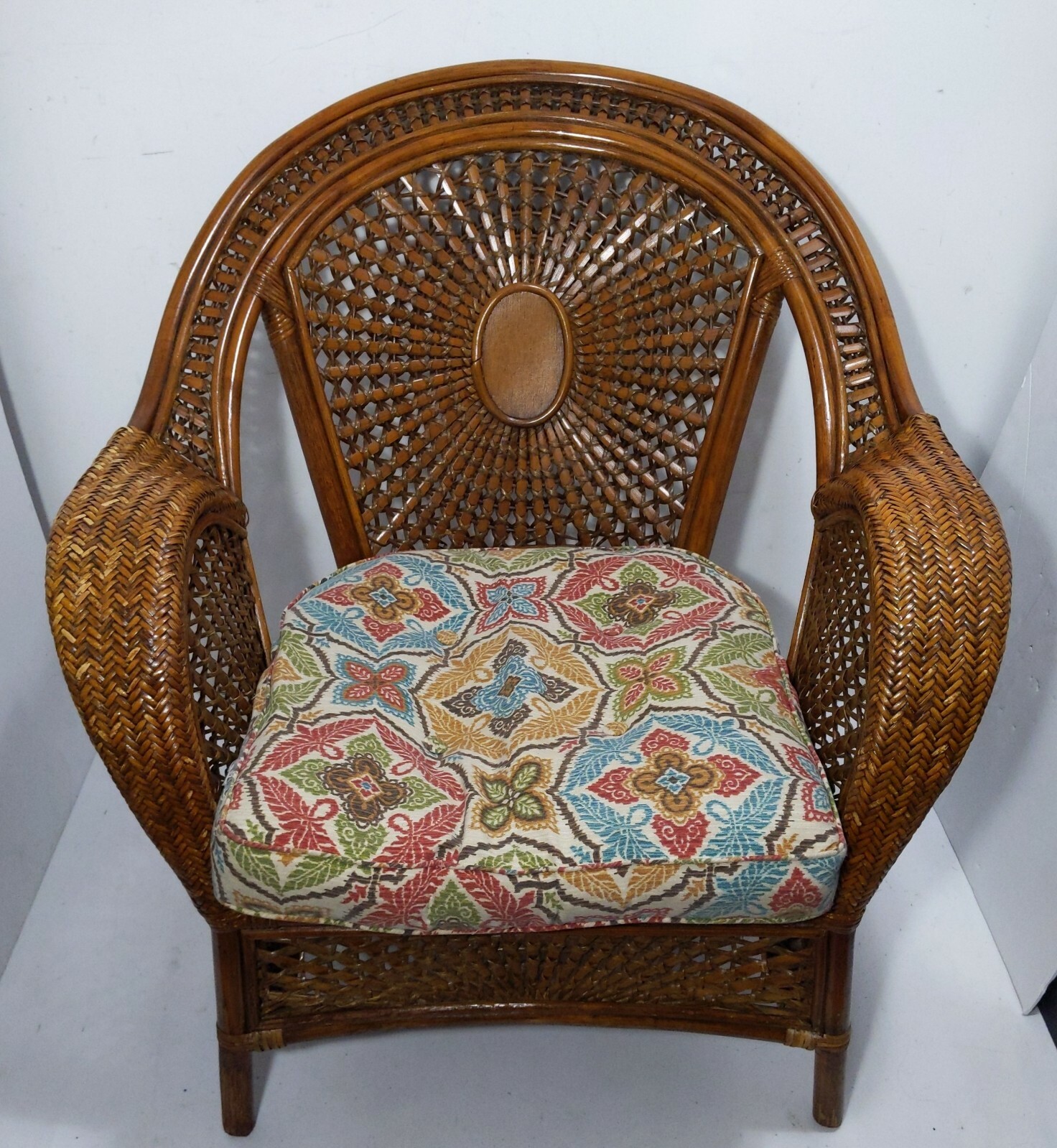 Two Pier One "Azteca" Armchairs EBTH atelieryuwa.ciao.jp