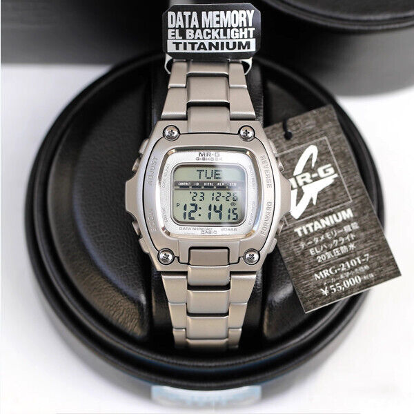 RARE Casio G-shock Vintage Digital Watch Mr-g NOS Titanium RARE Casio G-shock Vintage Digital Watch Mr-g NOS Titanium