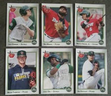 2017 Fort Wayne Tin Caps SINGLE CARDS from Team Card Set - CHOOSE YOUR PLAYER