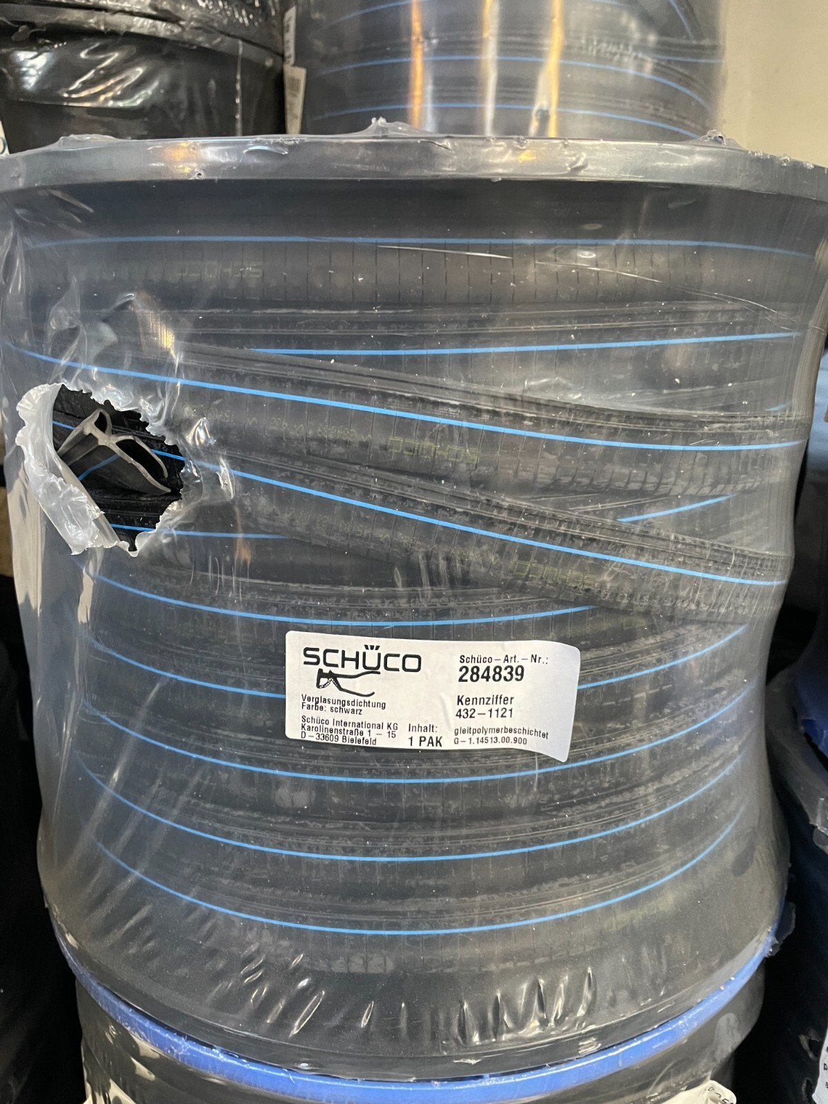 Schuco Gasket 284839 100 Meter roll | eBay