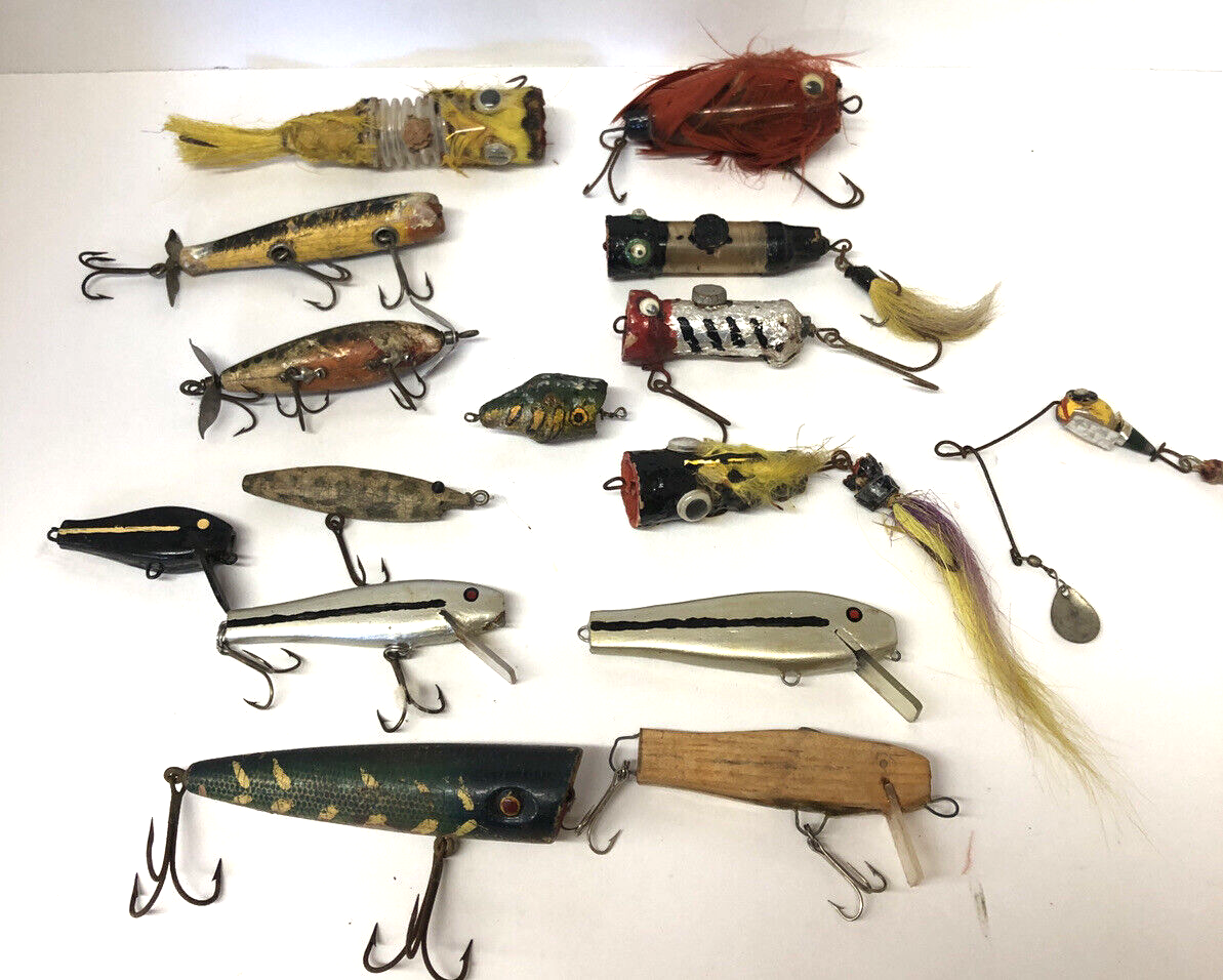 Vintage Fishing Lure Art