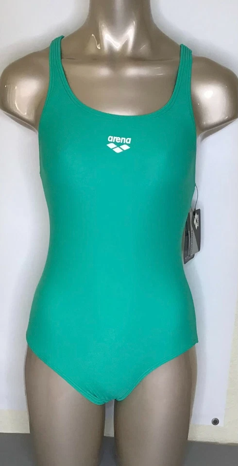 Arena Damen Trainingsbadeanzug W Hydro Einteiler Grün Neu