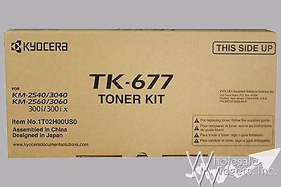 New Genuine Kyocera Mita TK-677 OEM Black Toner Cartridge CS2540 CS2560 TK677