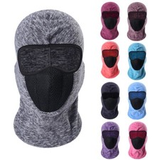 Balaclava Neck Warm Mask Winter Windproof Fleece Thermal Hoods Full Face Mask