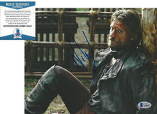 NIKOLAJ COSTER-WALDAU SIGNED GAME OF THRONES JAIME 8x10 PHOTO C BECKETT COA BAS