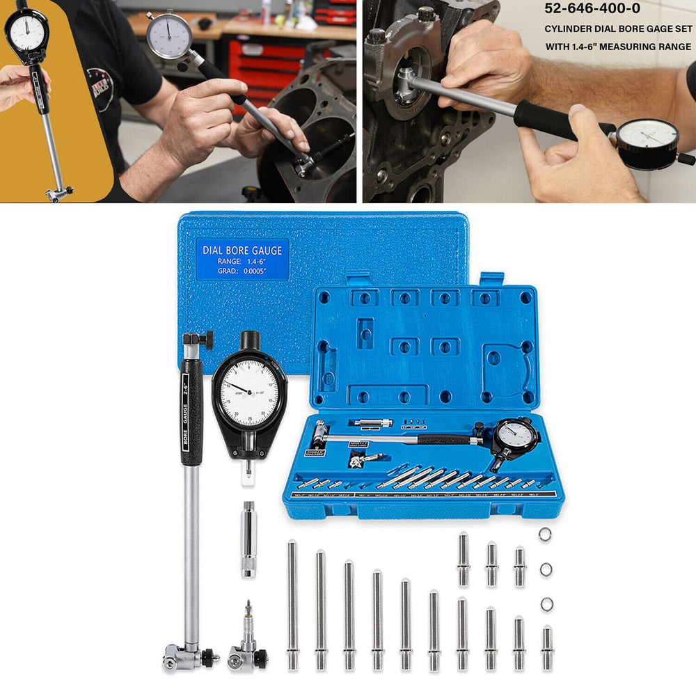 High-Precision Dial Bore Gauge Set 52-646-400-0 for Accurate Cylinder Measurement  