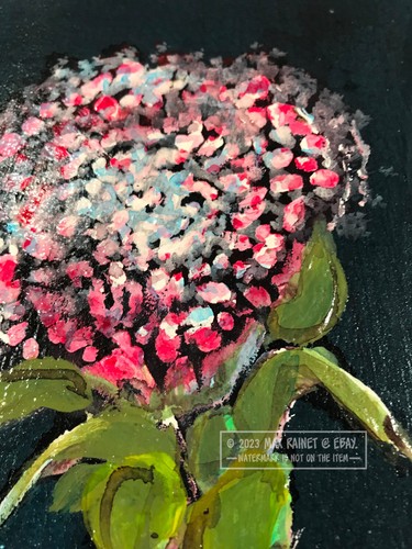 Variegated Carnation 2022 C Peterson * Original Oil Painting * Colorful Flower - Picture 11 of 24