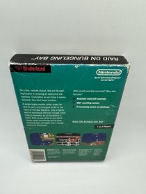Raid On Bungeling Bay (Nintendo NES) Complete in Box CIB Rare!