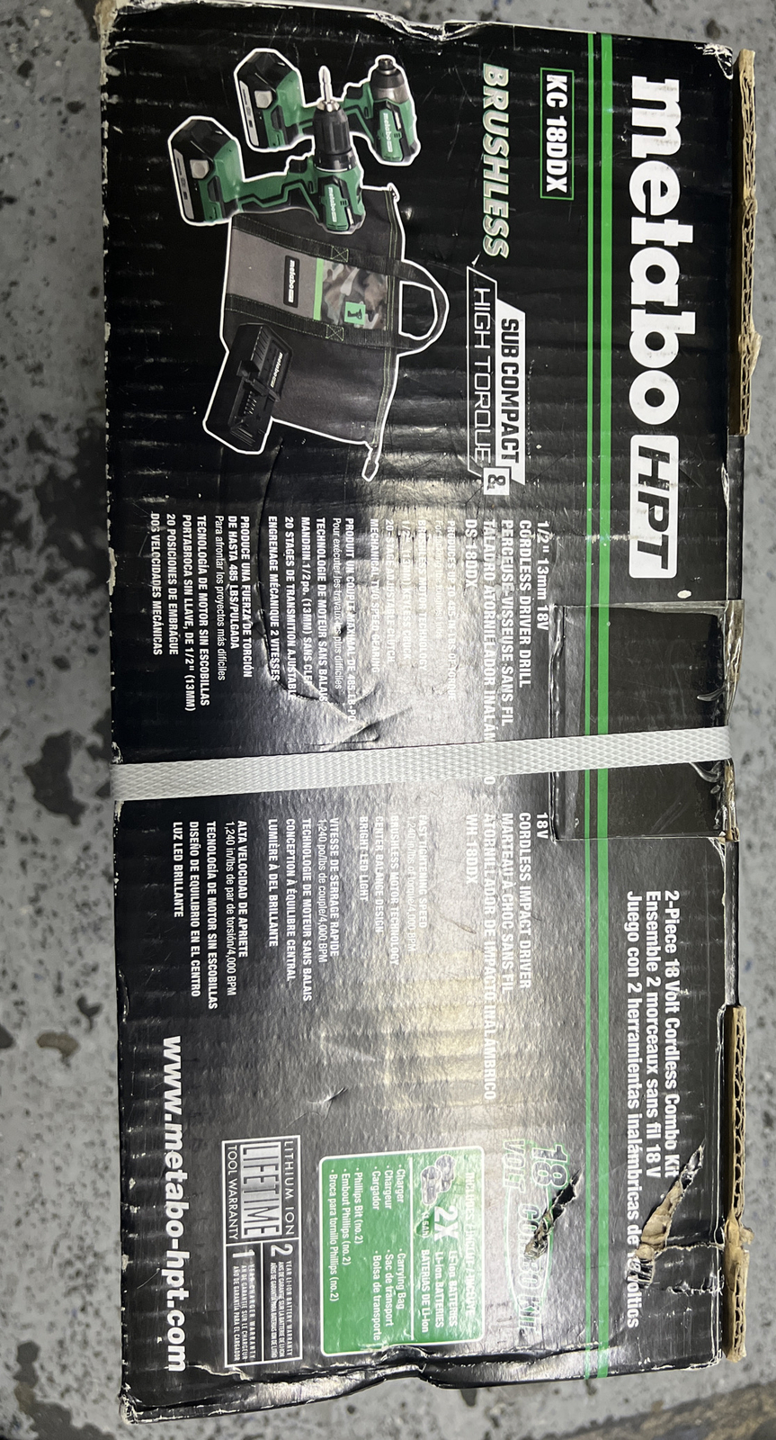Metabo Hpt-KC18DDXM Metabo HPT KC18DDX 