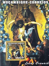 W MOZAMBIQUE 1491 CRANACH PAINTINGS