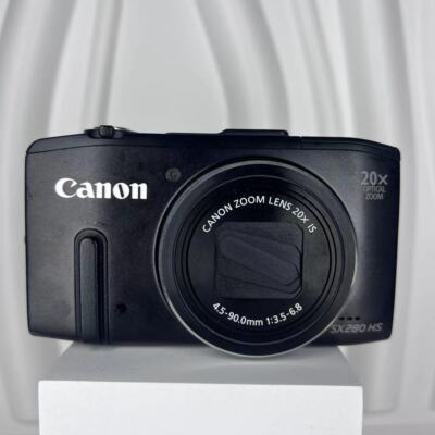 【美品】Canon PowerShot SX280 HS ブラック Canon PowerShot SX280 HS 12.1MP Digital Camera - Black for
