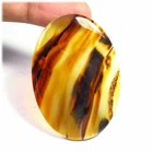 Brown Montana Agate Gems Handmade Oval Montana 48x33 mm Natural Cabochon MNT-283