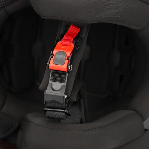 Casco Jet Acerbis JET ARIA GRAPHIC Grigio Rosso Moto Scooter ECE 2206 - Imagen 8 de 10