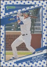 2021 Donruss Kris Bryant Variation Independence Day Parallel Cubs Rockies #161