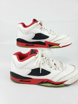 air jordan 5 low fire red