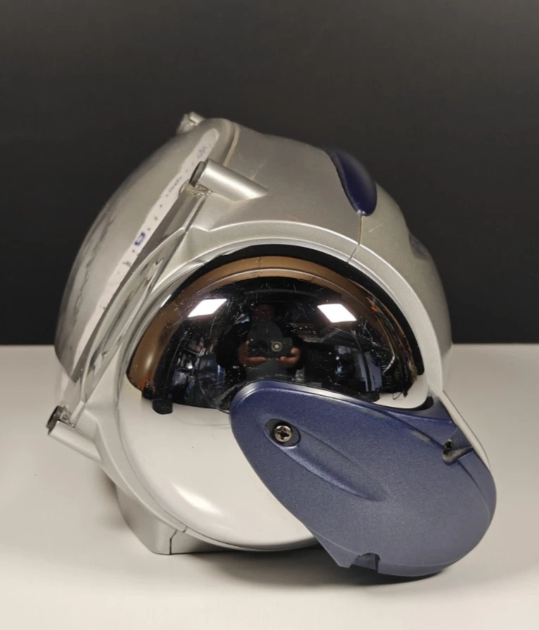 Seiko Super RAIDEN KR241S Loud Quartz Alarm Clock Blue Silver Japan Vintage - Image 3 of 4