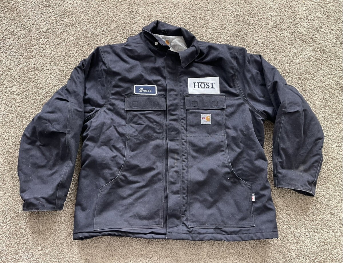 Carhartt FR Mens XXL Cat 4 Quilt Lined Firm Duck Insulated 101618