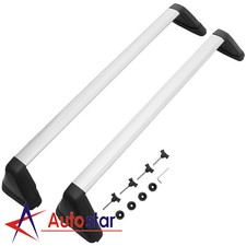 Pair Fits 08-11 Subaru Impreza 08-14 Wrx Sti Top Roof Rack Cross Bar