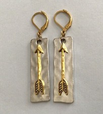 NEW Handmade Sundance Charm Earrings self locking ear wires artisan jewelry