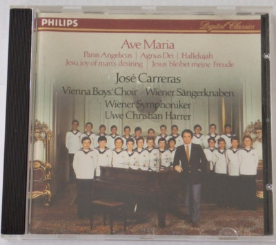 Ave Maria, Jose Carreras, Vienna Boys Choir, Philips Digital Classics, pre-owned